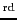 $^{\rm rd}$